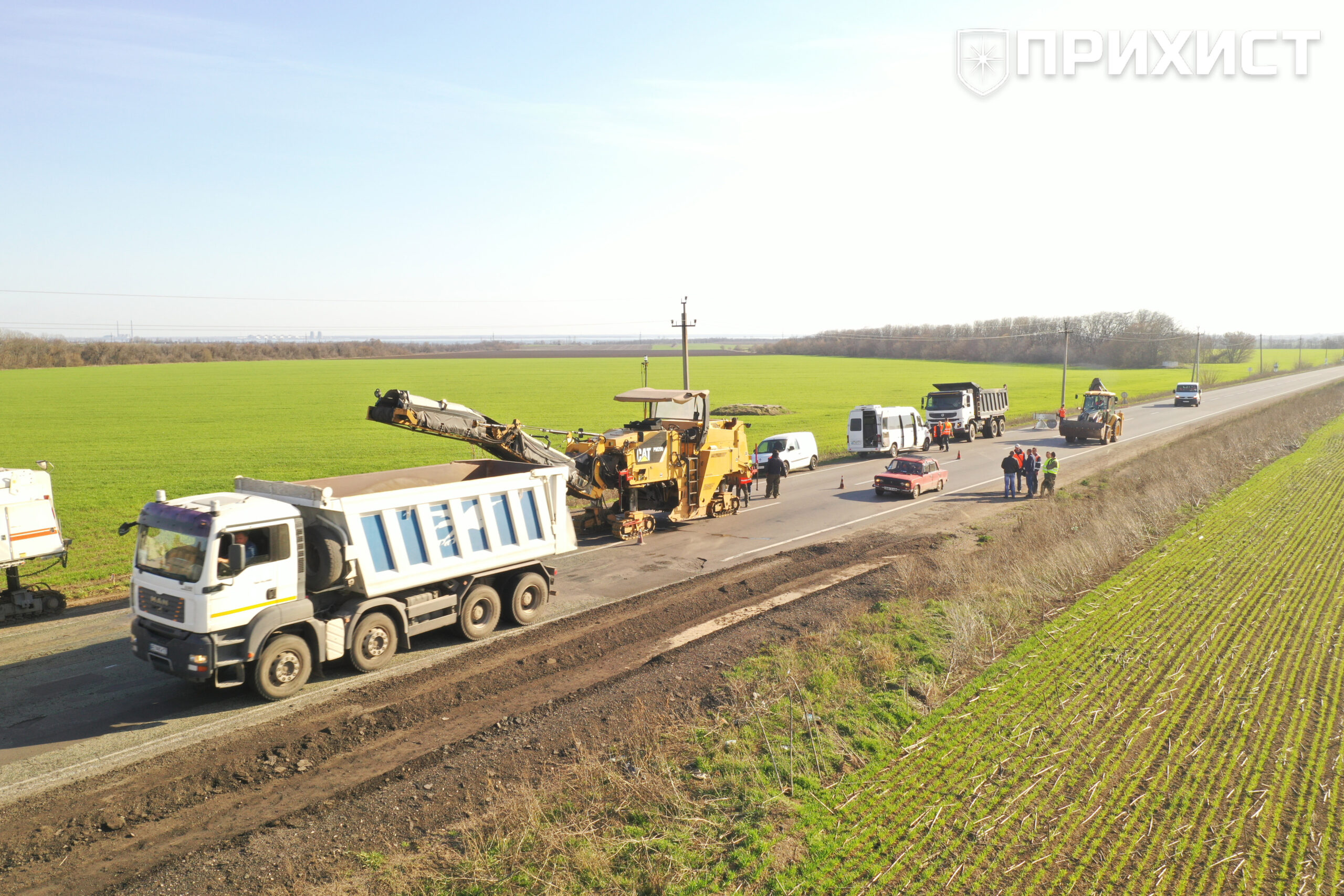 Начался ремонт трассы «Никополь — Днепр» | Прихист 