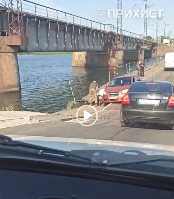 «Приключение» на понтонном мосту | Прихист 