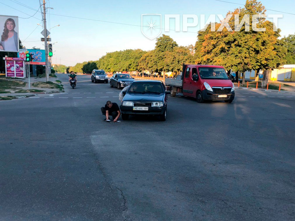 ДТП на перекрестке улиц Первомайской и Шевченко | Прихист 