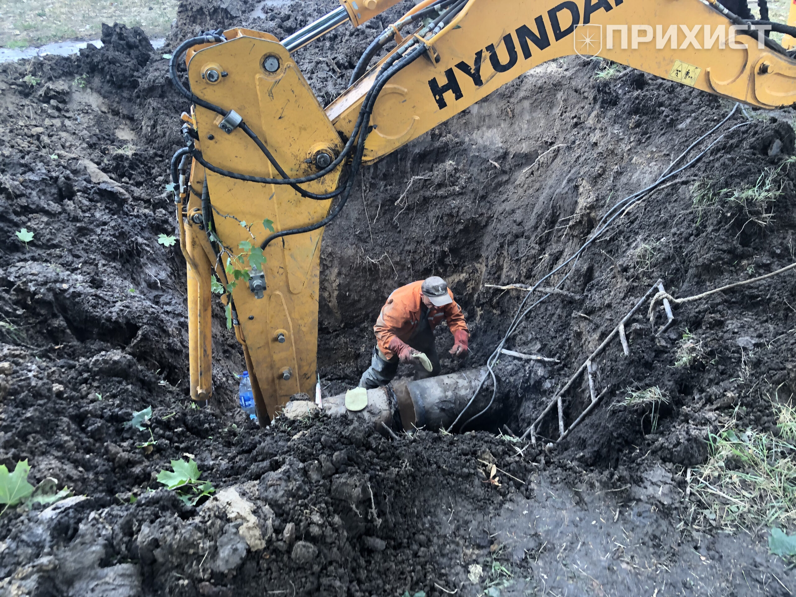 Ремонтные работы в парке Победы | Прихист 