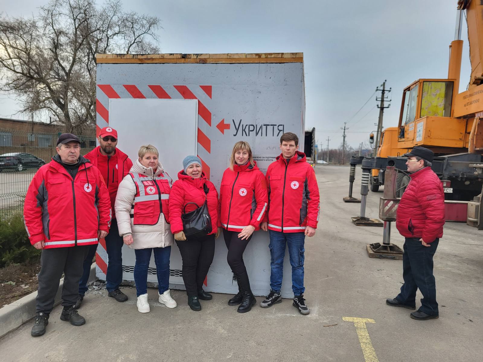 Два нових укриття з’явилися у Нікополі завдяки Червоному Хресту | Прихист Два нових укриття з’явилися у Нікополі завдяки Червоному Хресту | Прихист