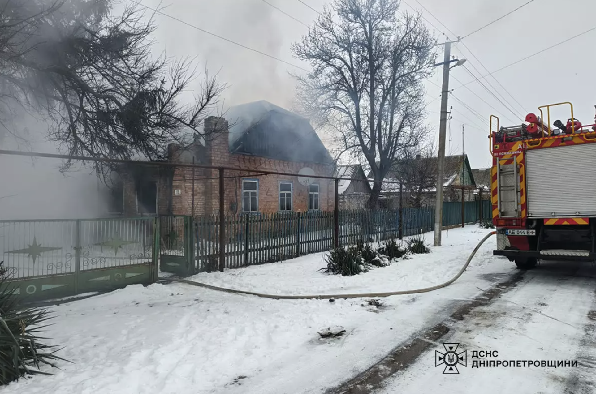 У Нікопольському районі під час пожежі виявили загиблого чоловіка | Прихист У Нікопольському районі під час пожежі виявили загиблого чоловіка | Прихист