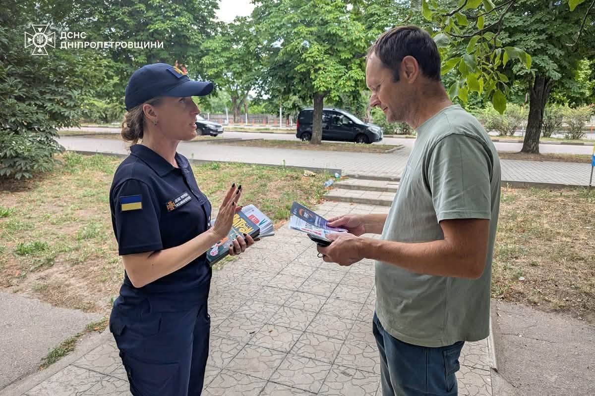 У Нікополі мешканцям нагадали правила безпеки у разі виявлення вибухонебезпечних предметів | Прихист 